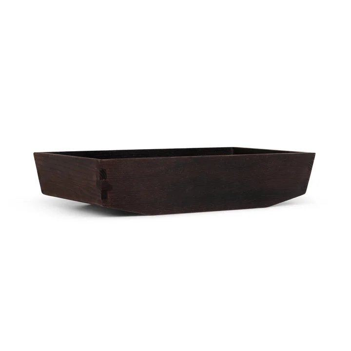 Die RÅ Gewürz-Tablett von Rosendahl, H 7,5 cm, Esche dunkel