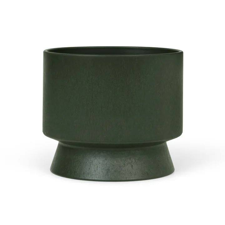 Der Übertopf Recycelt von Rosendahl, Ø 15 cm, dunkelgrün