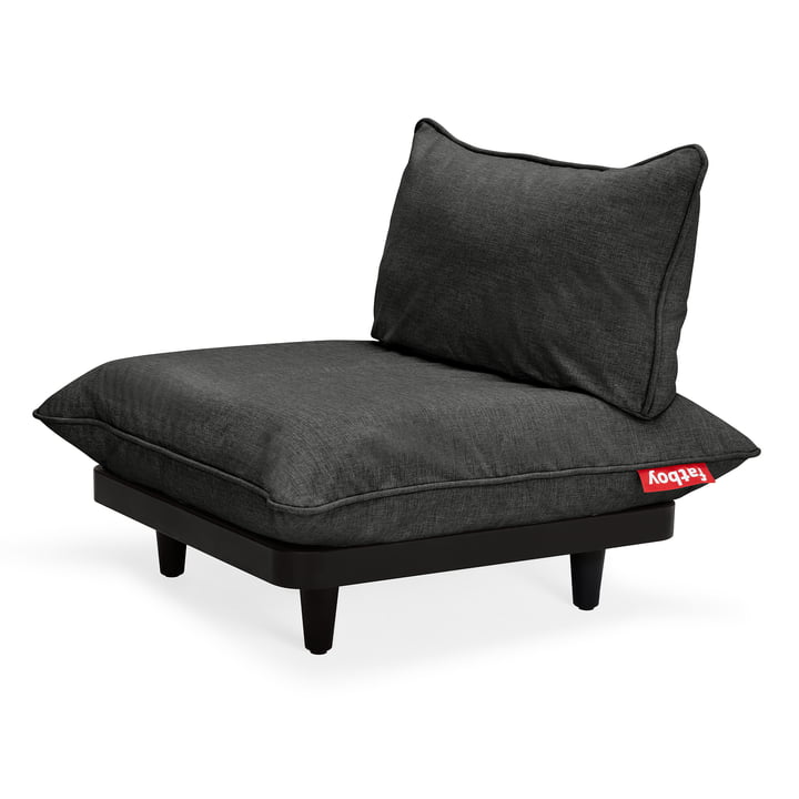 Das Paletti Outdoor-Sofa von Fatboy, Mittelmodul, thunder grey