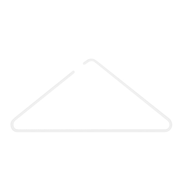 Triangle Kleiderbügel in weiß von Roomsafari