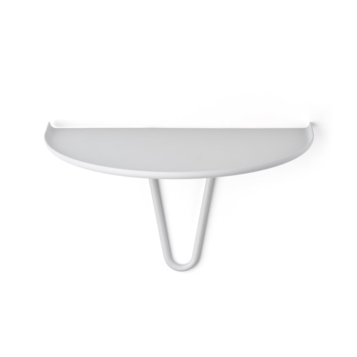 Das A-Shelf Wandregal von Zone Denmark, 20 x 30 cm, soft grey
