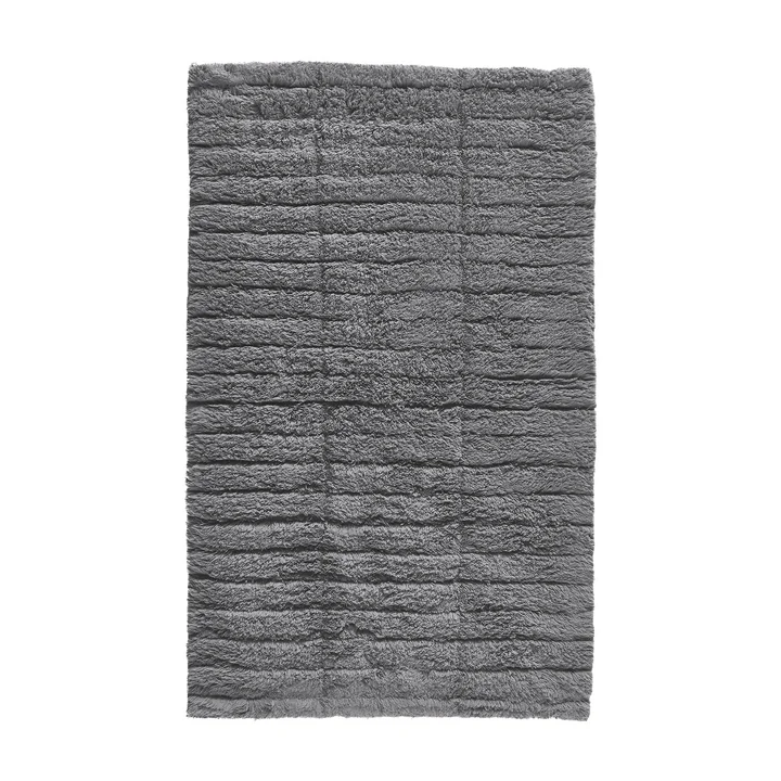 Die Soft Tiles Badezimmermatte von Zone Denmark, 50 x 80 cm, grau