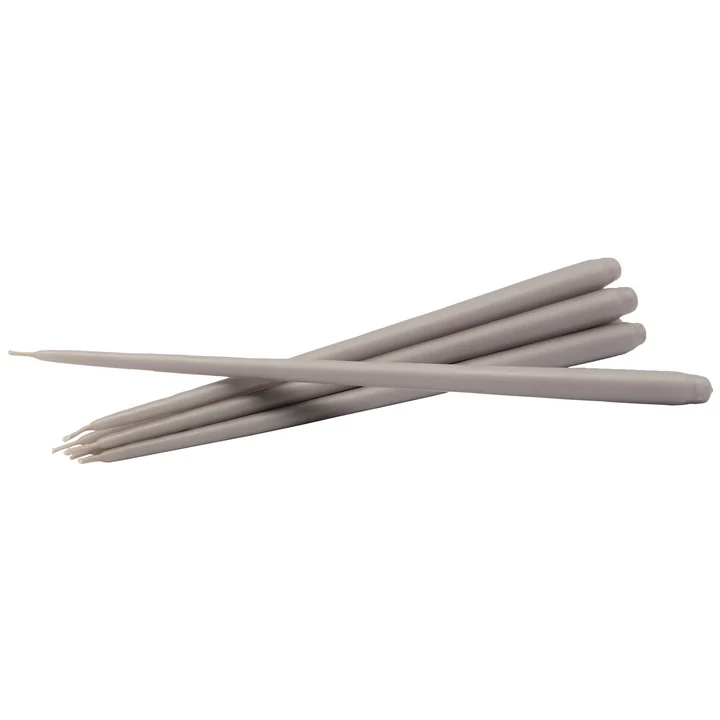 Kerzen by Ester & Erik (6er-Set) von Stoff Nagel in warm grey