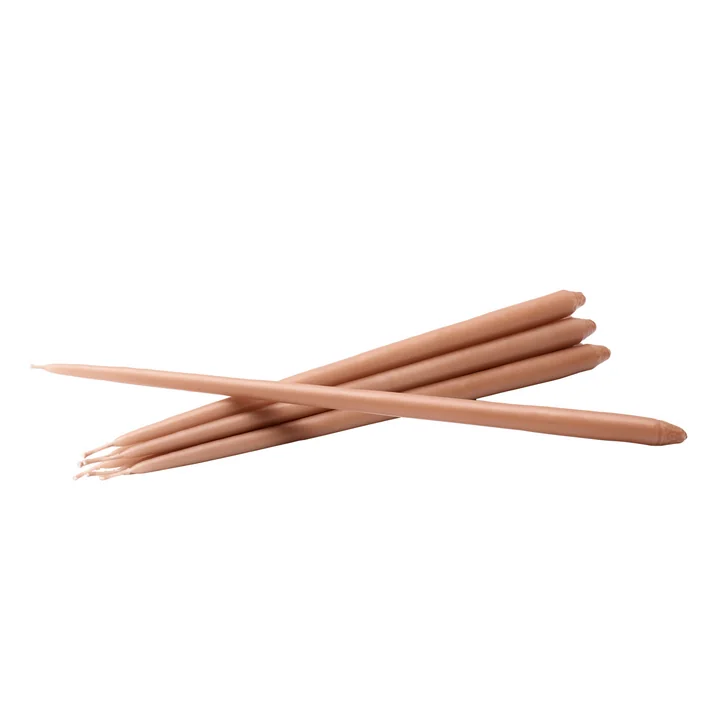 Kerzen by Ester & Erik (6er-Set) von Stoff Nagel in dusty rose
