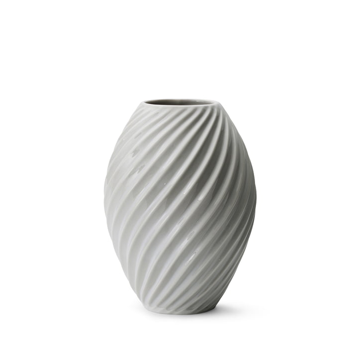 River Vase von Morsø H 21 cm in weiß