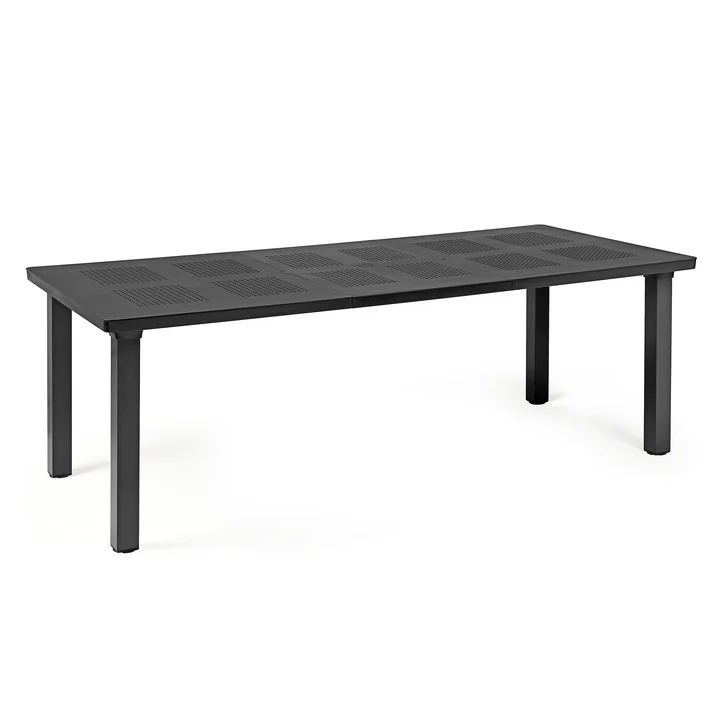 Der Levante Ausziehtisch von Nardi, 160 / 220 cm, anthrazit