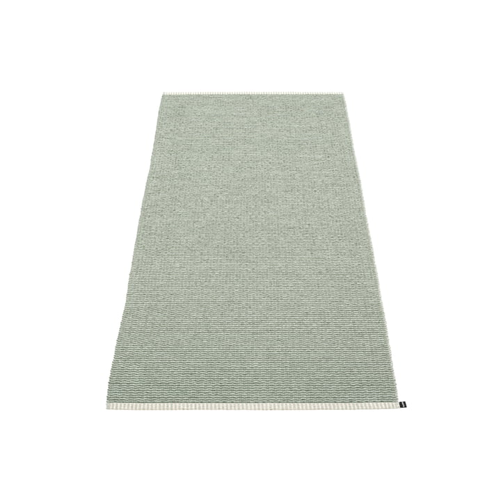Der Mono Teppich von Pappelina, 60 x 150 cm, sage / army