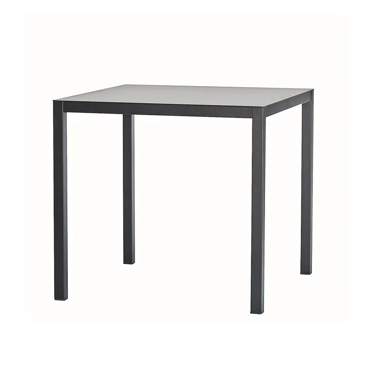 Der Aria Tisch von Fiam, 140 x 80 cm, schwarz
