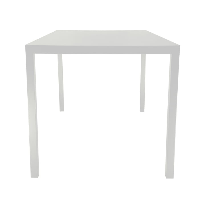 Der Aria Tisch von Fiam, 140 x 80 cm, weiß