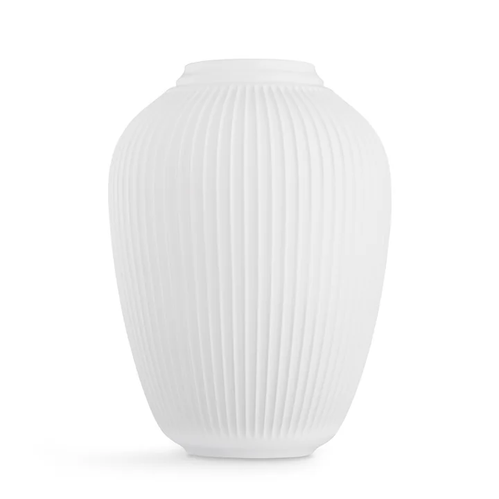 Hammershøi Bodenvase H 50 cm von Kähler Design in weiß 