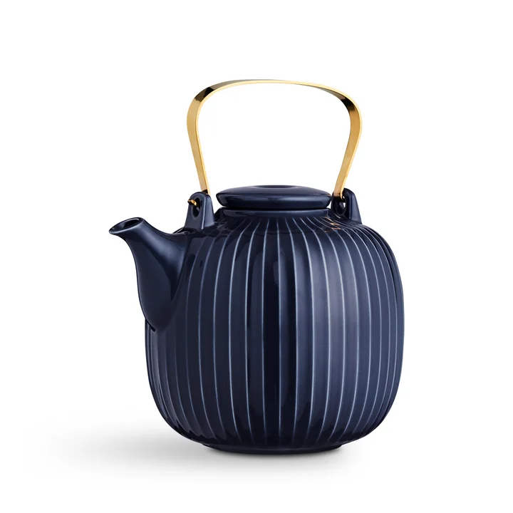 Hammershøi Teekanne 1,2 l von Kähler Design in indigo