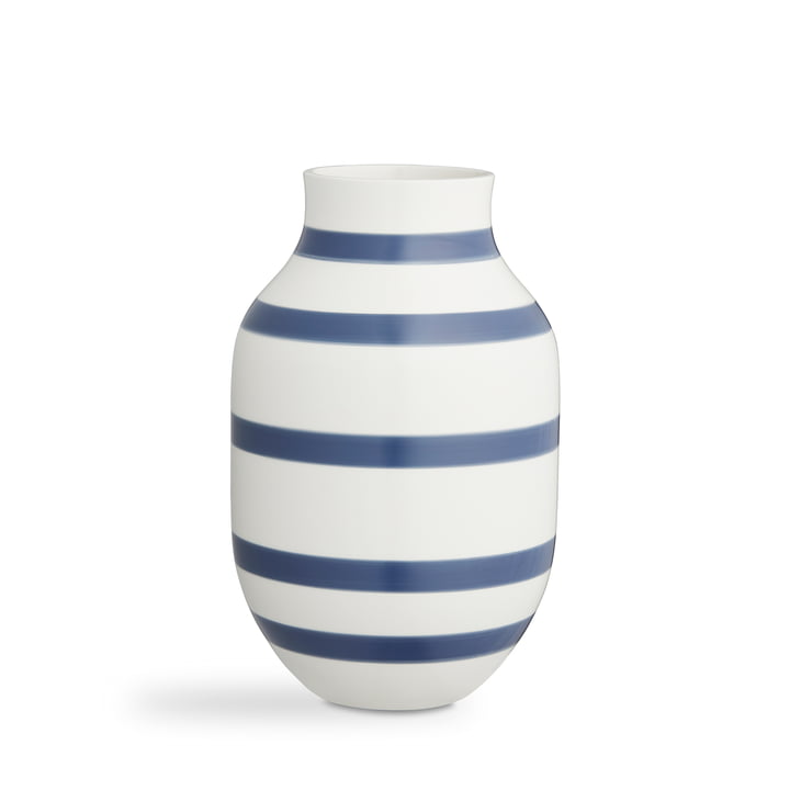 Omaggio Vase H 31 cm von Kähler Design in blau