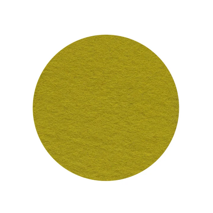 Die Filzauflage für den Occo Stuhl von Wilkhahn, verde