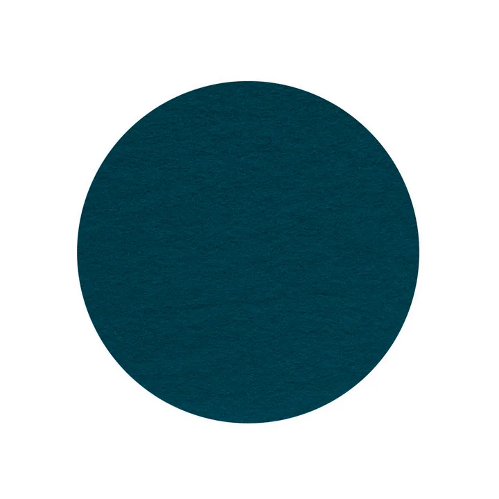Die Filzauflage für den Occo Stuhl von Wilkhahn, deep water