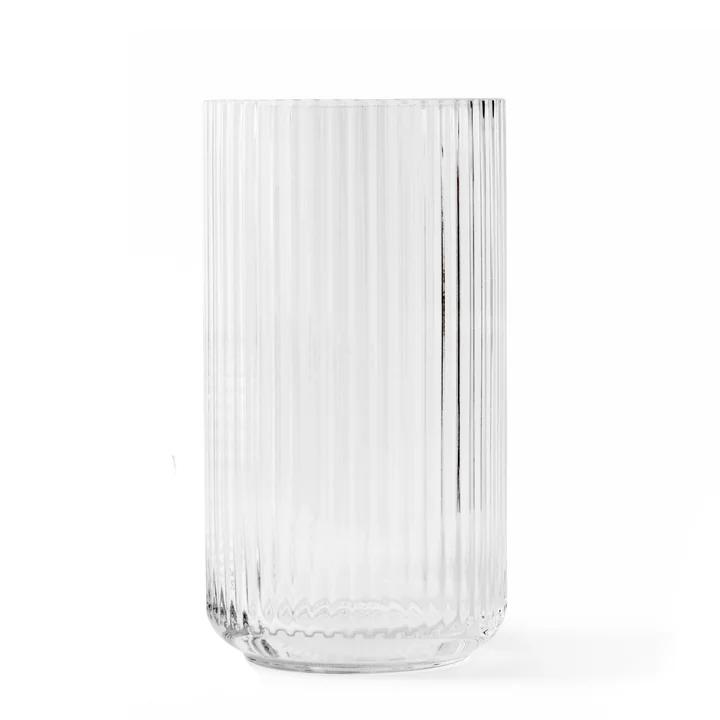 Glasvase H 31 cm von Lyngby Porcelæn in transparent