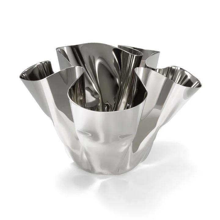 Margeaux Windlicht Ø 17 cm von Philippi in silber