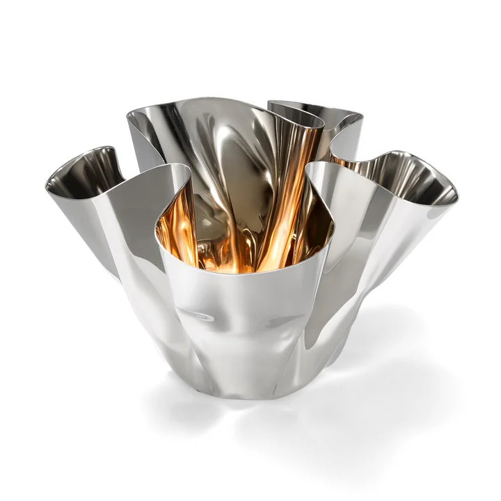 Margeaux Windlicht Ø 17 cm von Philippi in silber