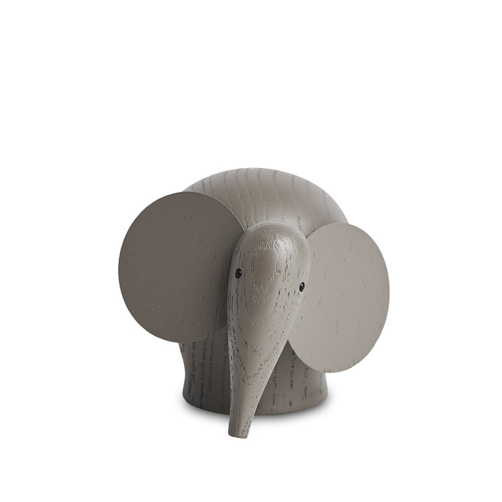 Nunu Elephant, Größe Mini von Woud in Eiche taupe lackiert 