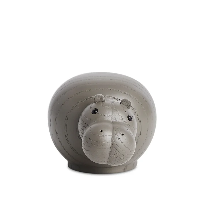 Hibo Nilpferd Small von Woud in Eiche taupe lackiert