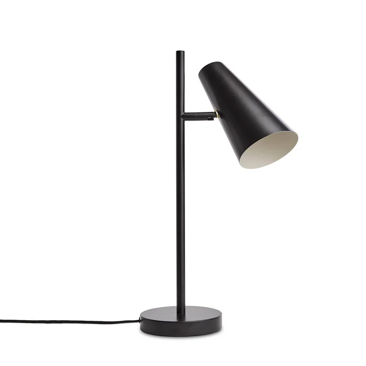 Cono Tischleuchte von Woud in schwarz