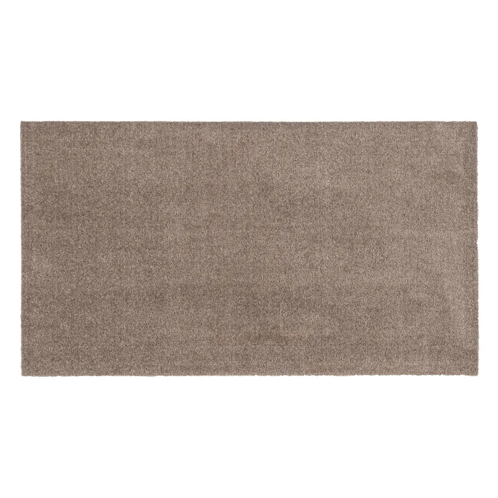 Fußmatte mit einer Größe von  67 x 120 cm von tica copenhagen in Unicolor sand / beige