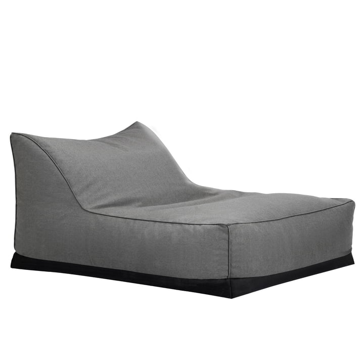 Die Storm Outdoor Lounge Chair von Norr11, 90 x 150 cm, dark taupe