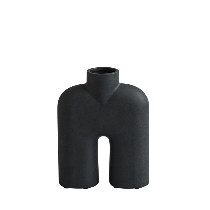  Cobra Vase Tall Mini von 101 Copenhagen in der Farbe Schwarz 