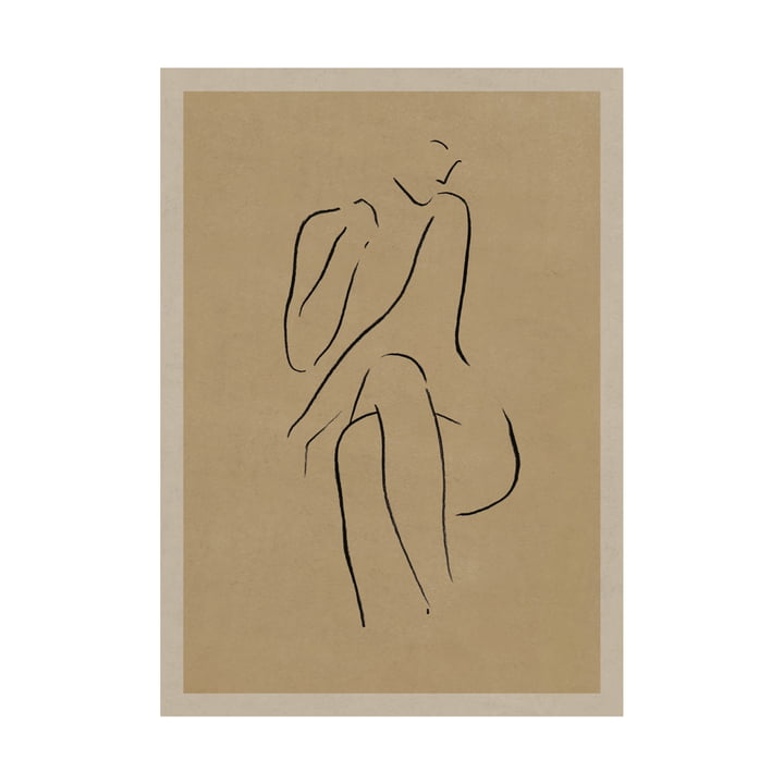 Das Grace I Poster von Paper Collective, 70 x 100 cm