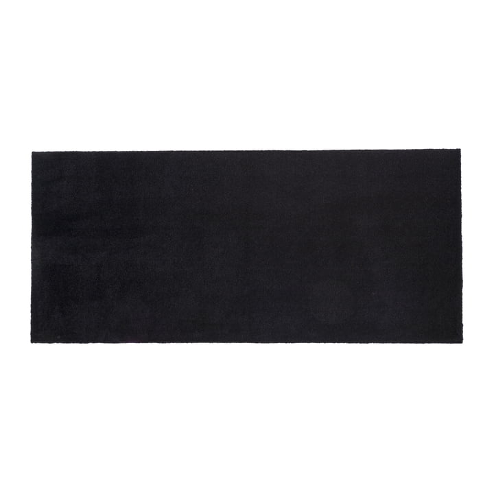 Fußmatte 90 x 200 cm von tica copenhagen in Unicolor schwarz 