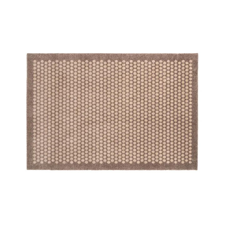 Dot Fußmatte 90 x 130 cm von tica copenhagen in sand / beige