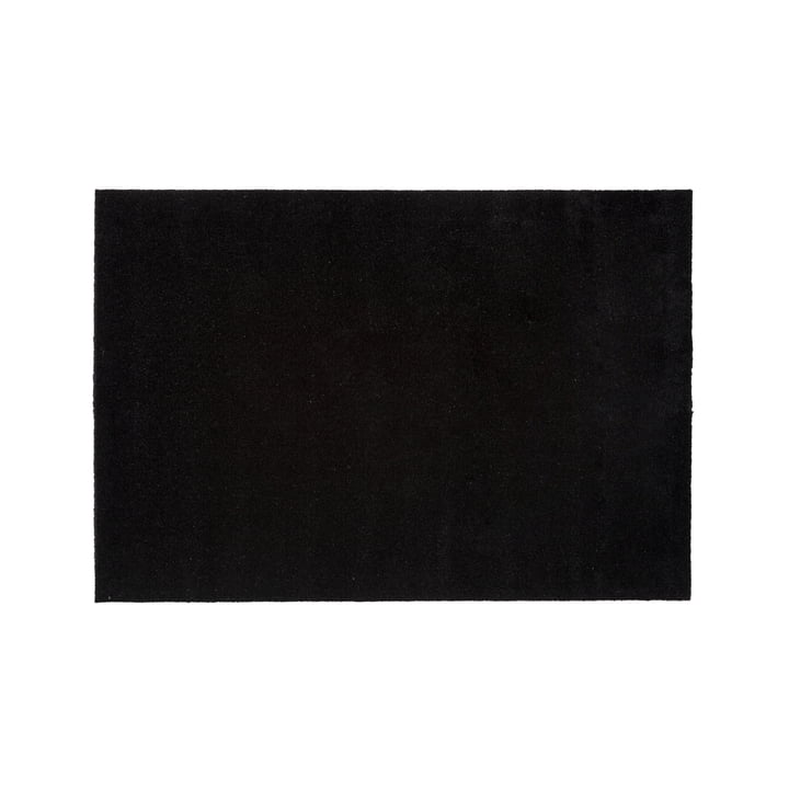 Fußmatte 90 x 130 cm von tica copenhagen in Unicolor schwarz