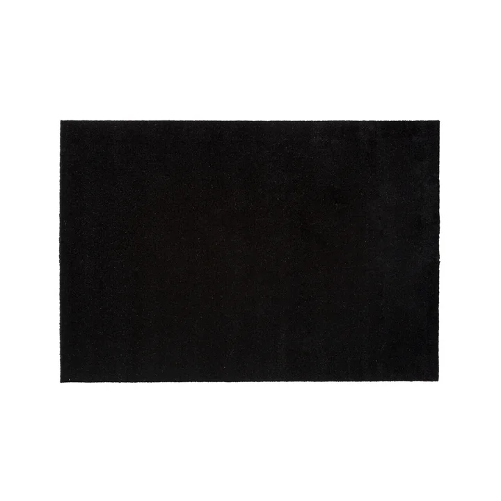 Fußmatte 90 x 130 cm von tica copenhagen in Unicolor schwarz