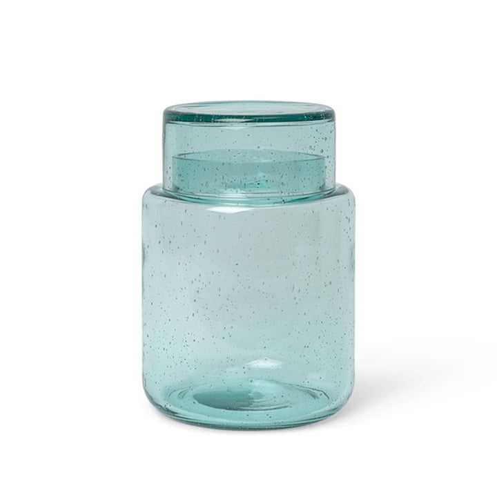 Oli Glasbehälter Ø 13,8 cm von ferm Living in grün