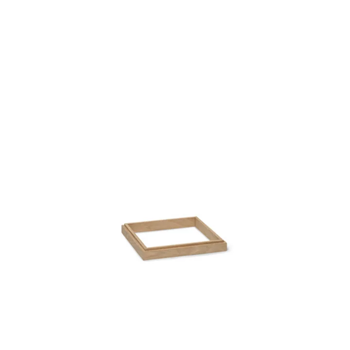 Miru Glas Vitrine Basis von Ferm Living in Eiche natur