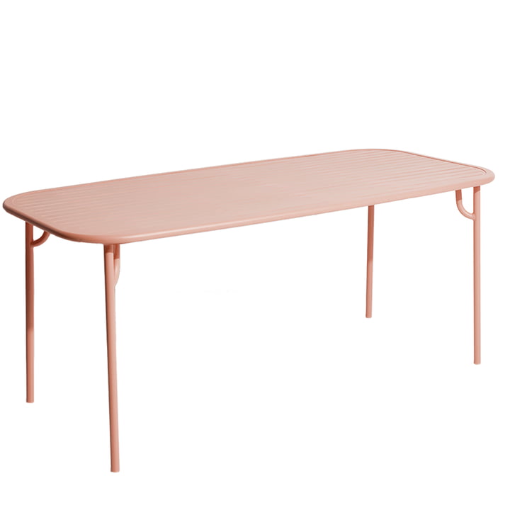 Der Week-End Tisch von Petite Friture, 180 x 85 cm / blush