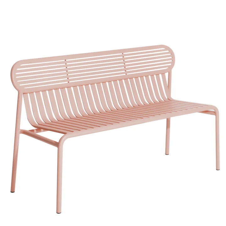 Die Week-End Outdoor Bank von Petite Friture, blush