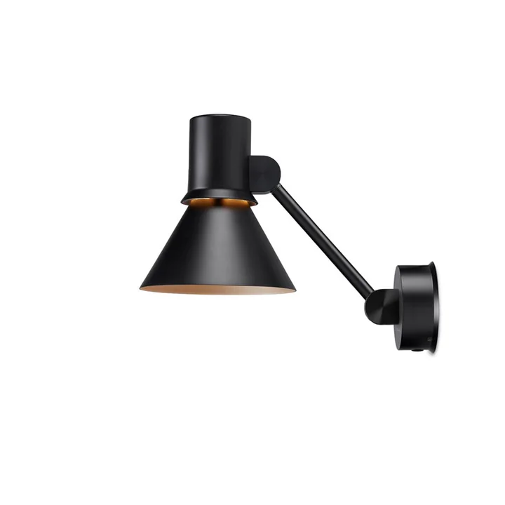 Die Type 80 Wandleuchte W2 von Anglepoise, matt schwarz