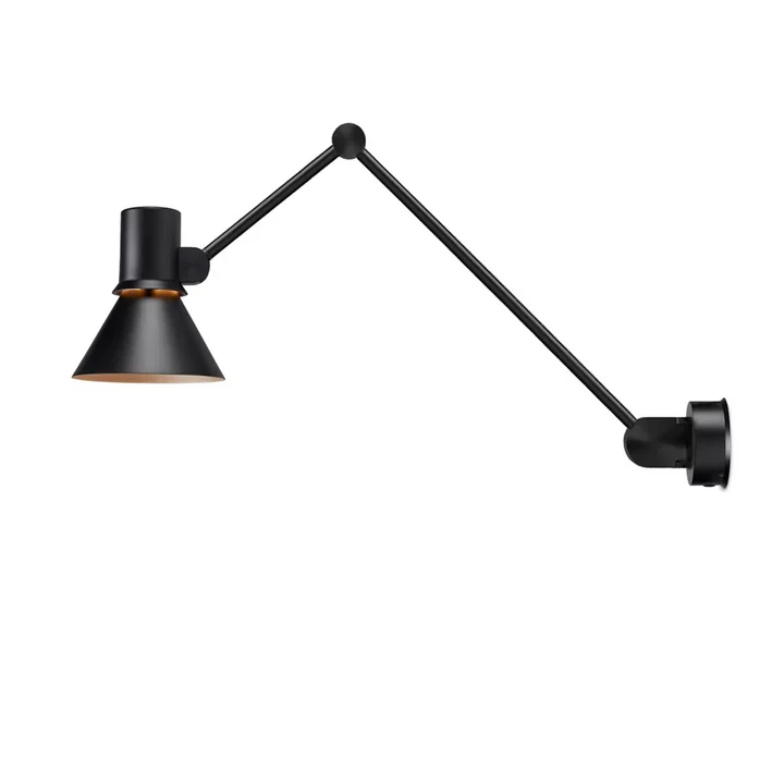 Die Type 80 Wandleuchte W3 von Anglepoise, matt schwarz