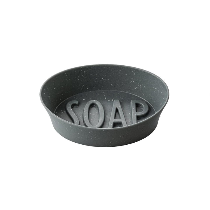 Soap Seifenschale (Recycelt) von Koziol in nature grey