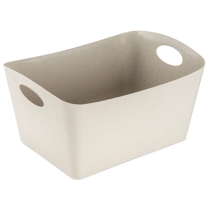 Boxxx L Aufbewahrungsbox von Koziol in der Farbe recycled desert sand