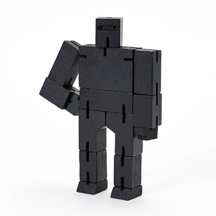 Cubebot von Areaware in micro, schwarz