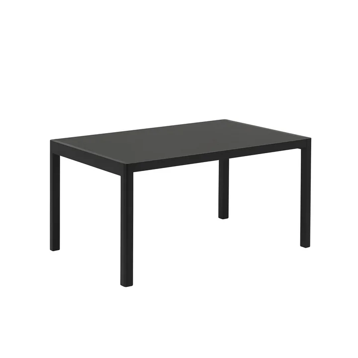 Workshop Esstisch 140 x 92 cm von Muuto in schwarz