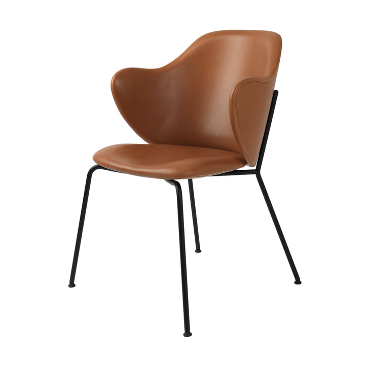 Lassen Chair von Audo in Silk Leder / Cognac (0250)