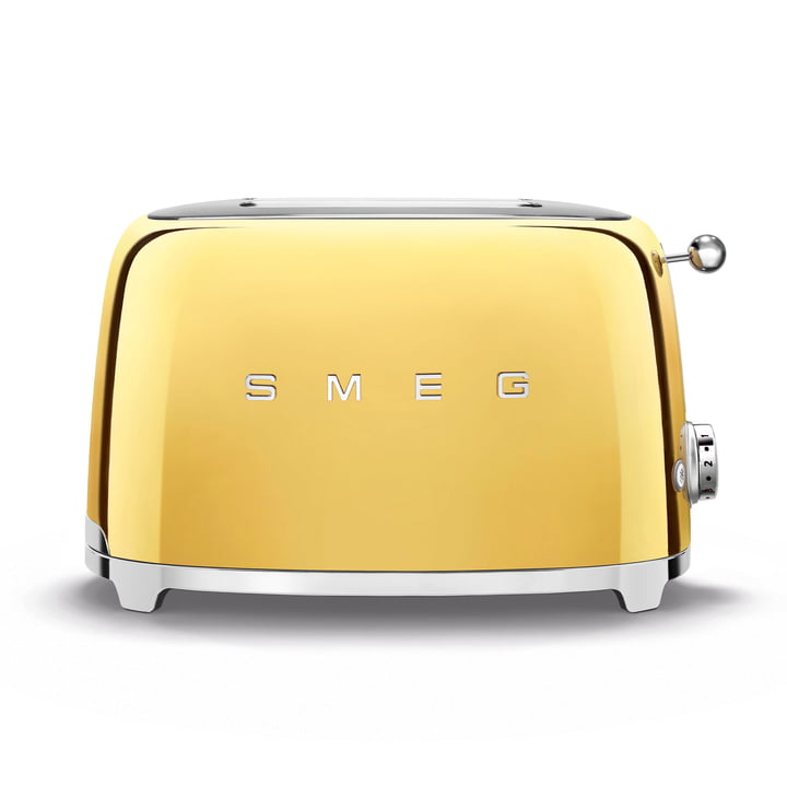 Scheiben Toaster TSF01 von Smeg in gold