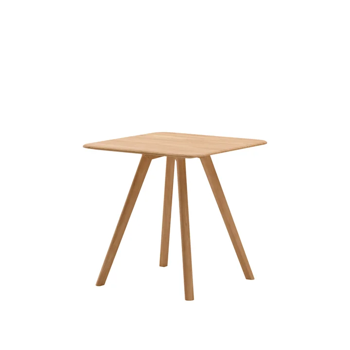 Meyer Tisch Small 75 x 75 cm, Eiche gewachst von OUT Objekte unserer Tage