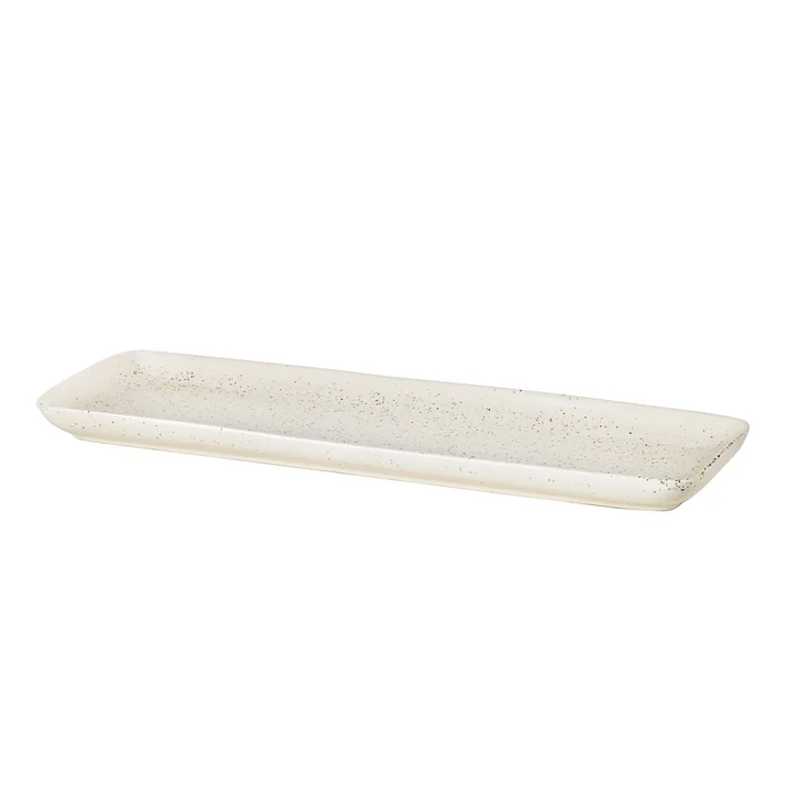 Nordic Vanilla Servierplatte, 35 x 12,5 cm von Broste Copenhagen
