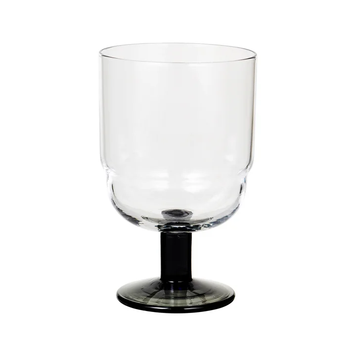 Nordic Bistro Rotwein Glas, 25 cl von Broste Copenhagen in klar / smoke