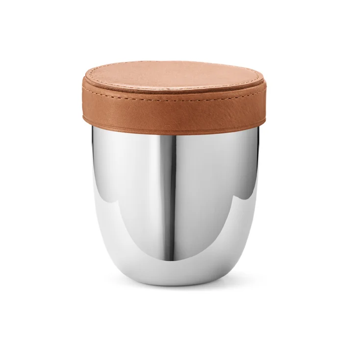 Sky Würfel-Reiseset mit Becher von Georg Jensen aus Edelstahl