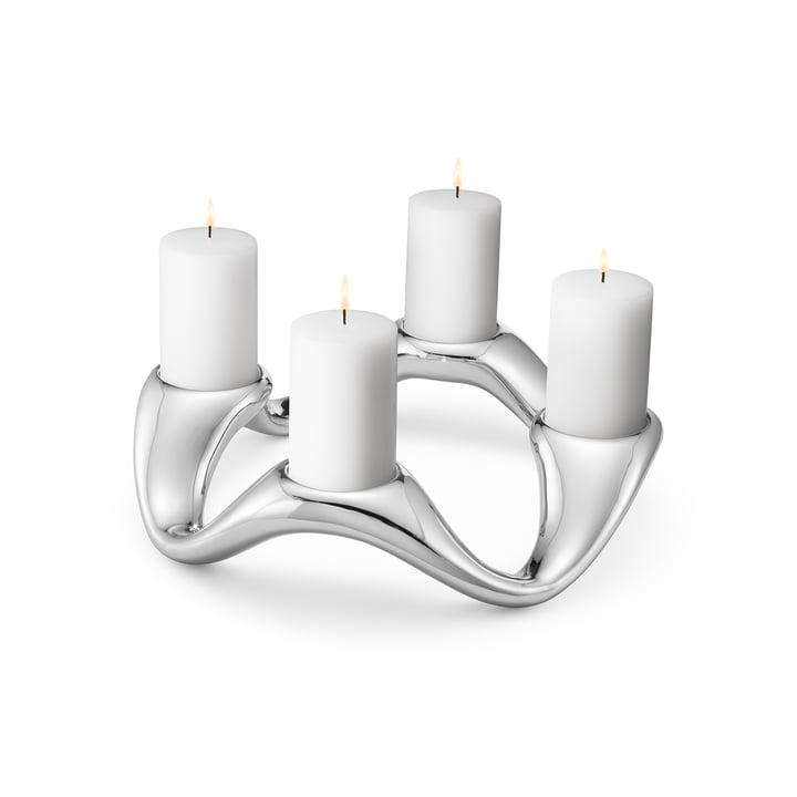 Cobra Kerzenhalter von Georg Jensen