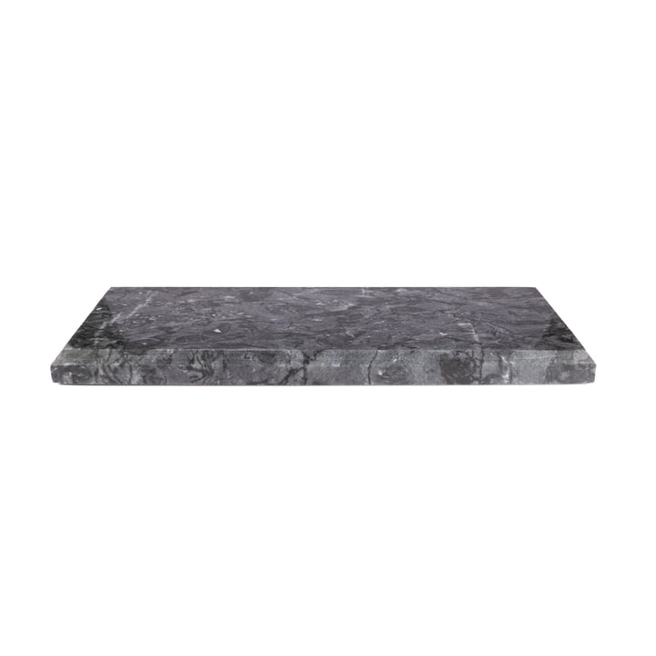 Marmor Tablett, dunkelgrau / 30 x 10 cm von yunic